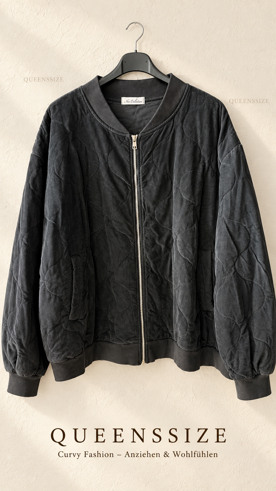 Curvy Steppjacke Fiora 52/56