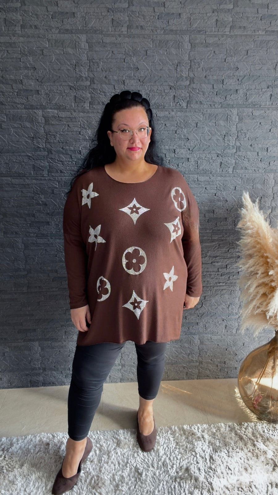 Curvy Softstrick Pullover Zoé 48/56
