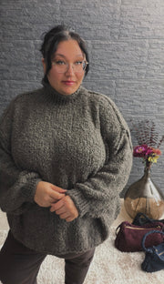 Bouclé-Pullover Zoè