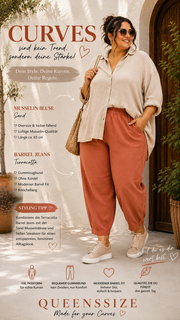 Curvy Barrel Jeans