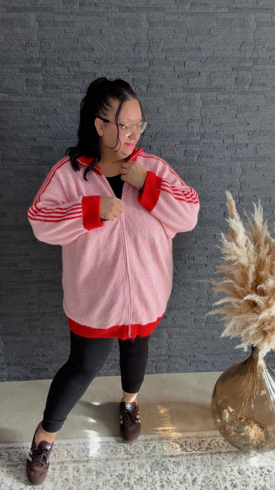 Curvy Strickjacke Marina 52/58