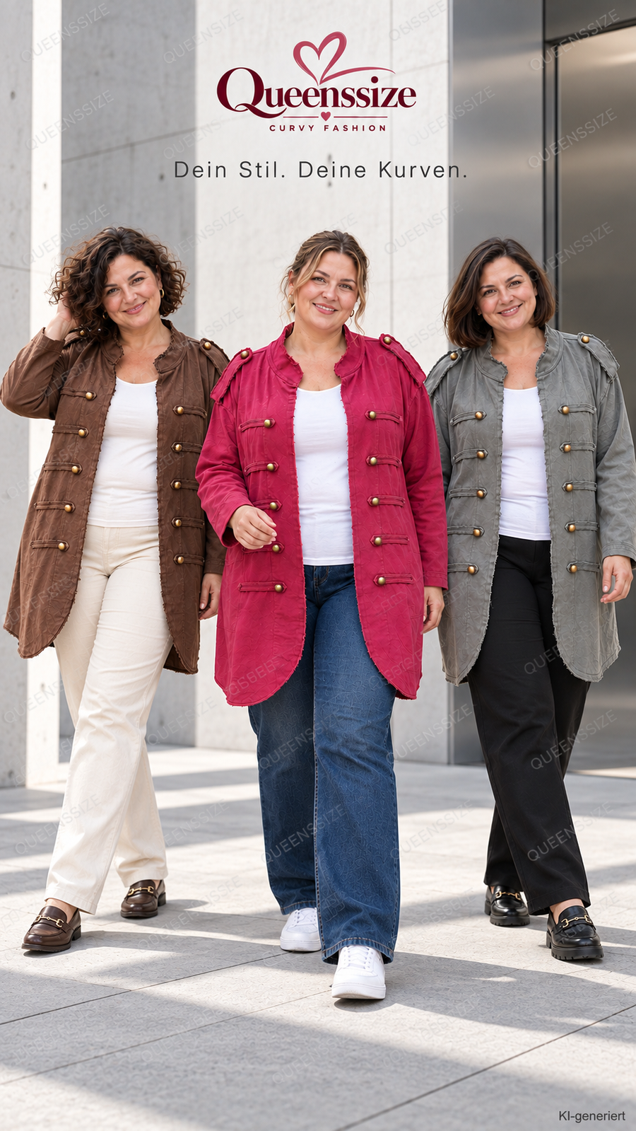 Millitary Style Jacke