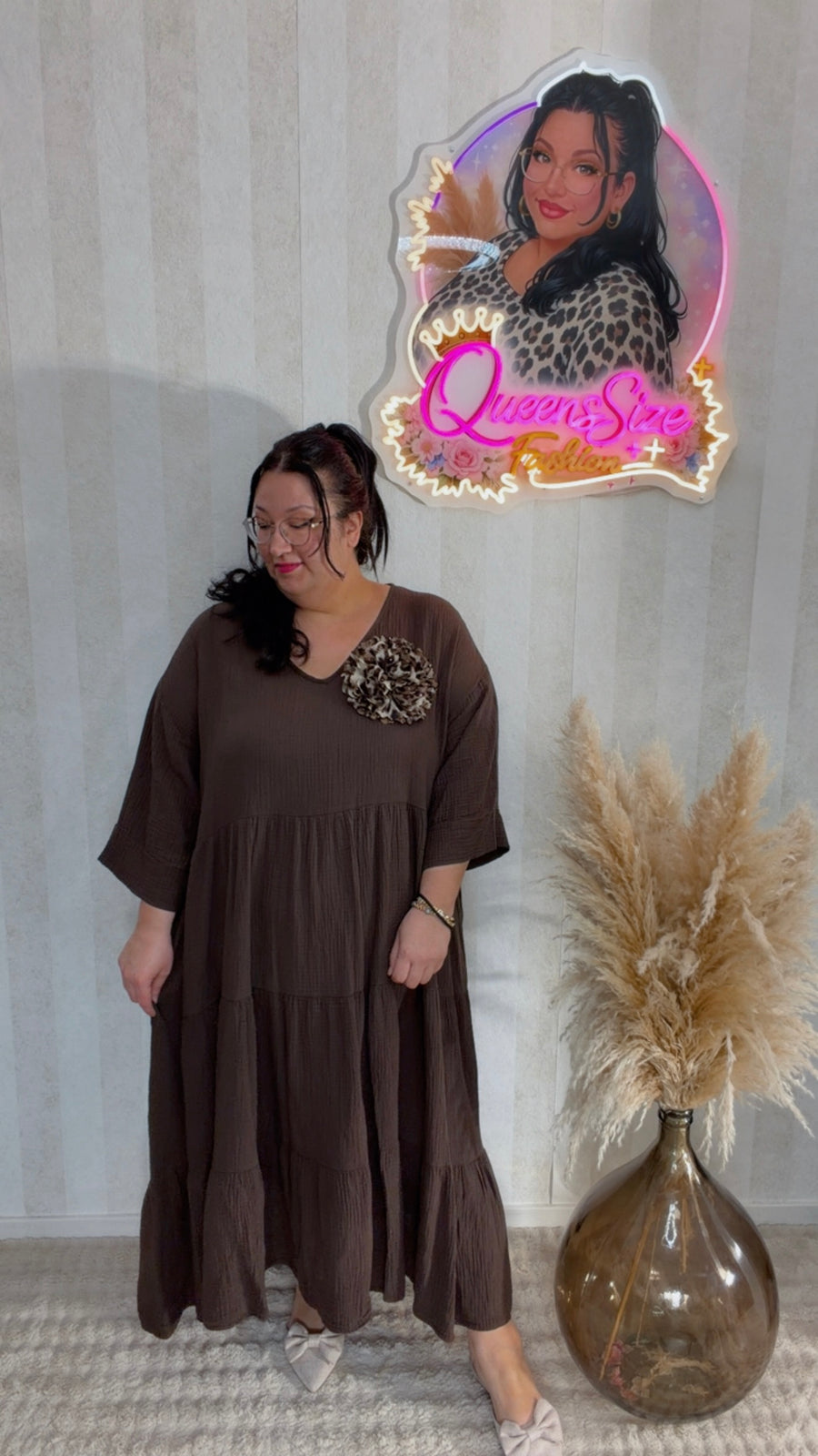 Curvy Musselinkleid Elodie (54/58)