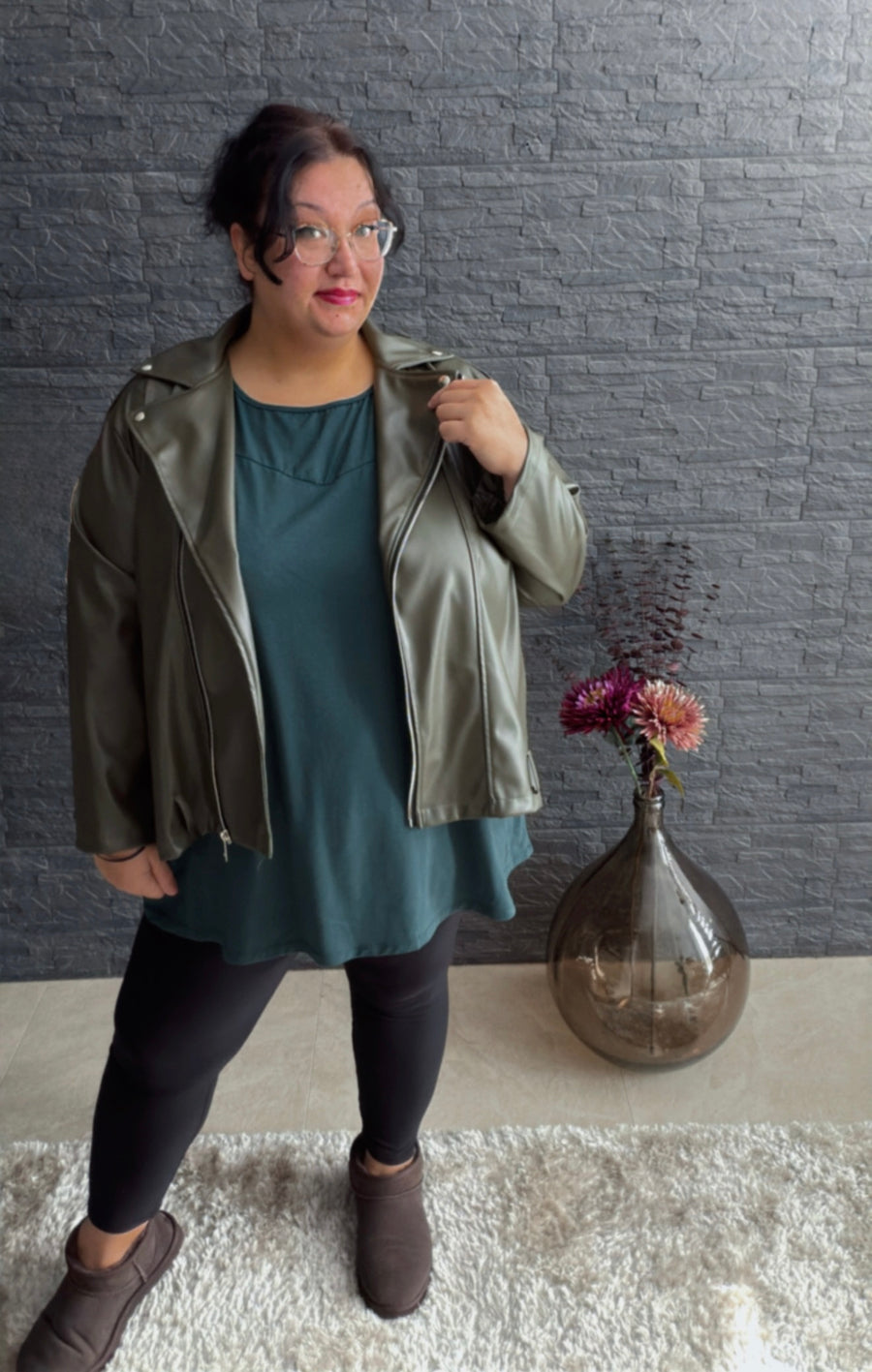 Kunstlederjacke Amaris (52/58)