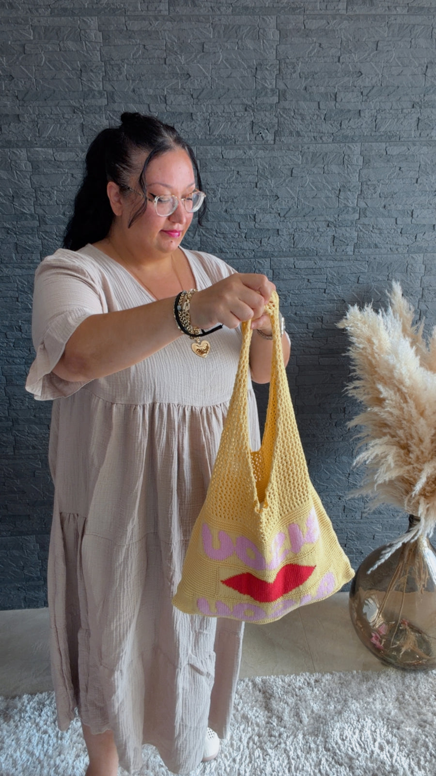 Stricktasche BISOU