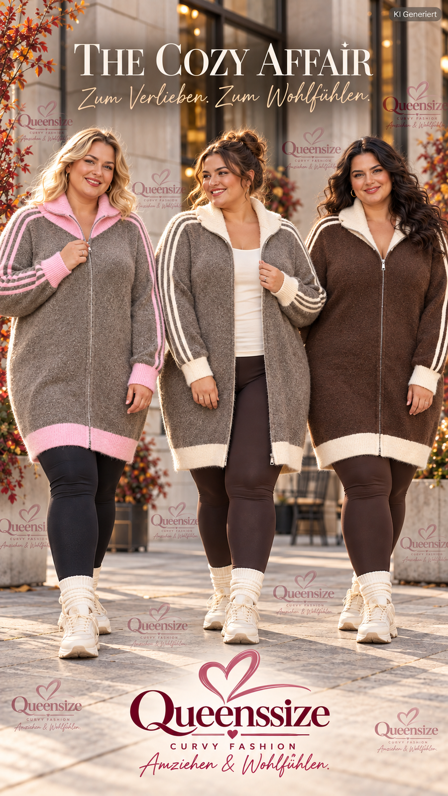 Curvy Strickjacke Marina 52/58