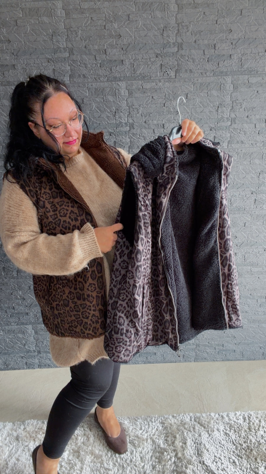 Curvy Leo Teddy Wendeweste