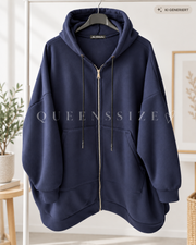 MILENA –Sweatjacke 52/58