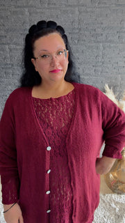 Curvy Spitzen Longsleeve Lucia 54/58