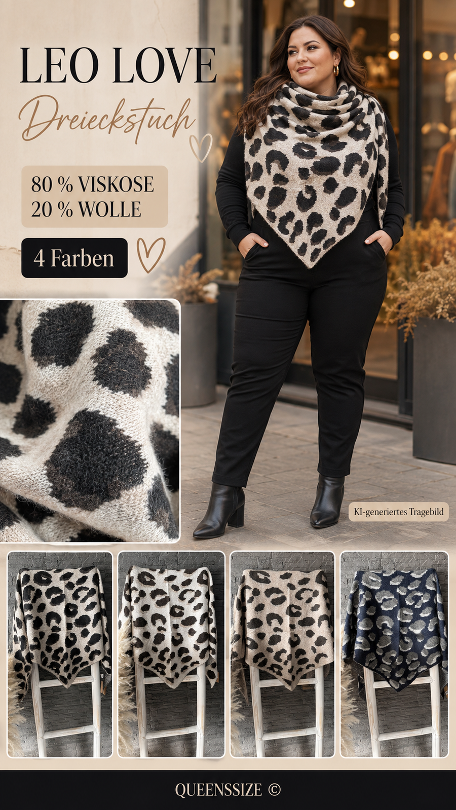 XL Tuch Leo Love