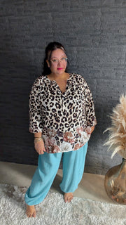 Curvy Musselin Balloon Hosen 48/56
