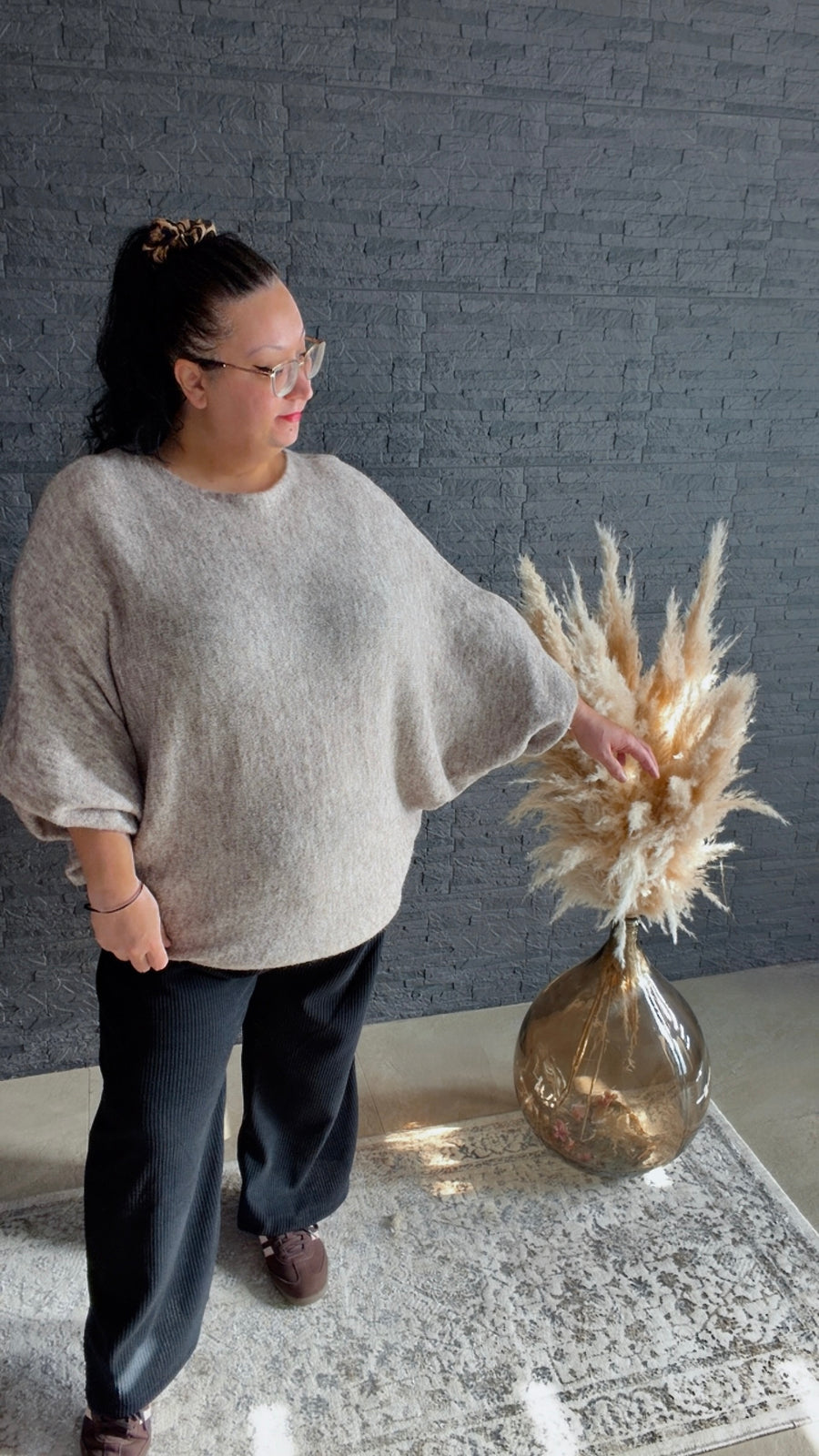 Fledermaus Pullover 52/56