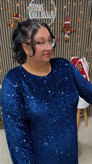 Elana Midi-Paillettenkleid (50/54)