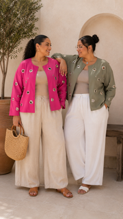 Curvy Lederimitat Jacke Siena (48/54)