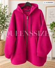 MILENA –Sweatjacke 52/58