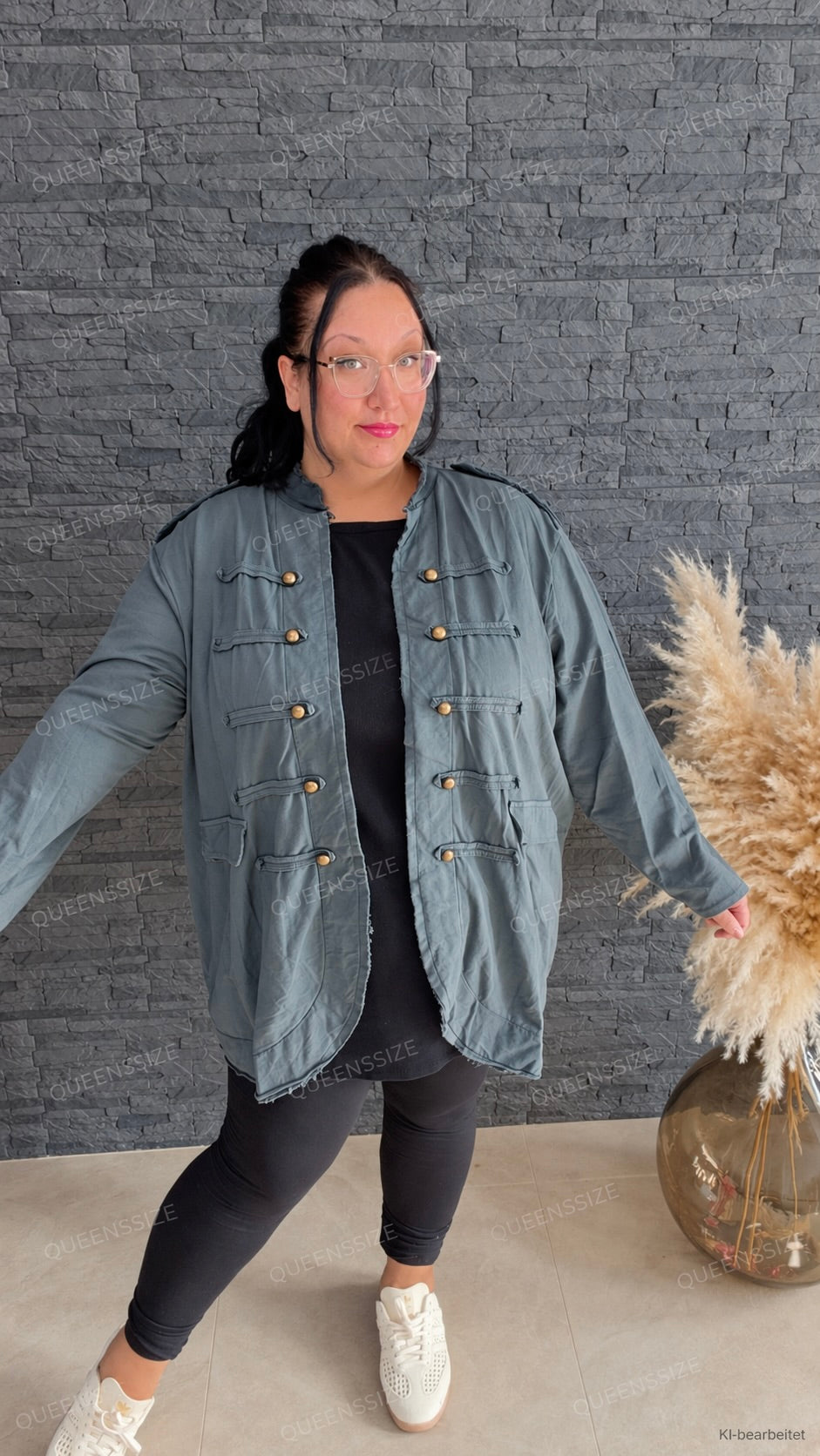 Millitary Style Jacke