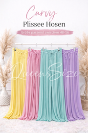 Curvy Plissee Hose (46/56)