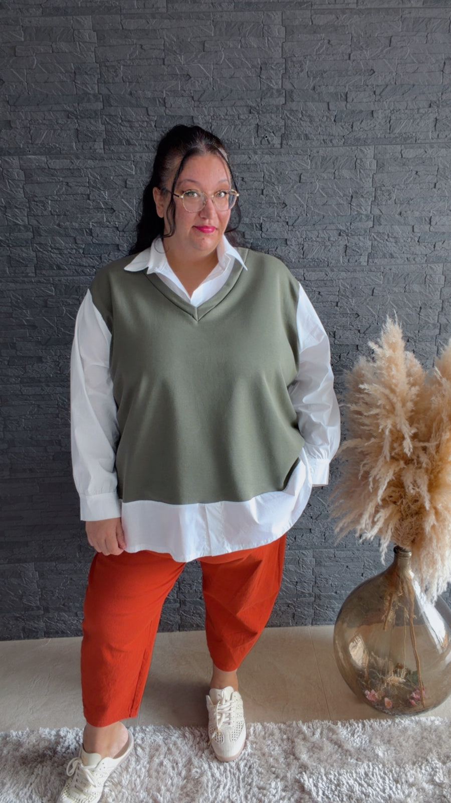 Curvy Sweatshirt Marta 52/56