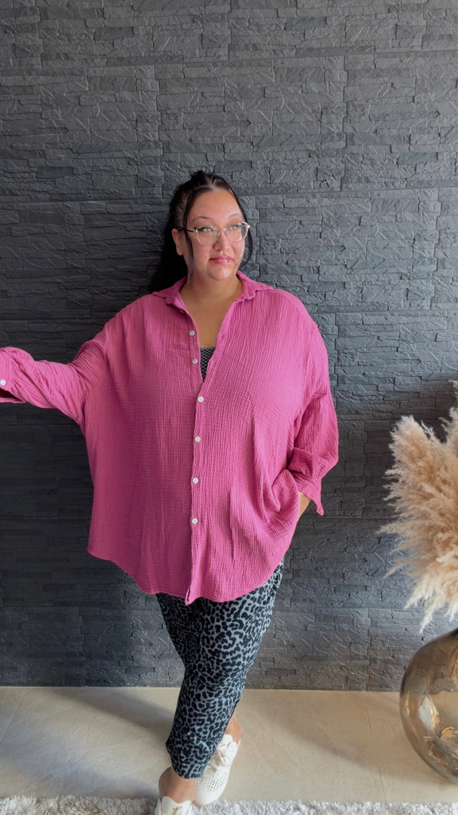 Curvy Leo Barrel Jeans 50/56