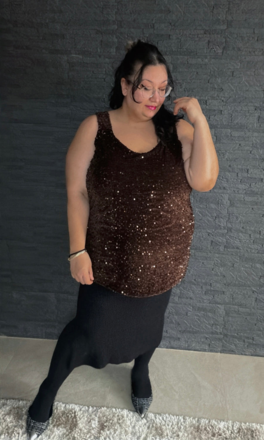 Pailletten Top Elodie (52/56)