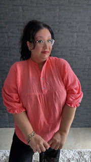 Musselinbluse Puffy Charm (46/52