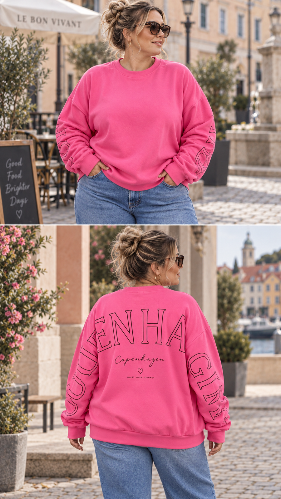 Curvy Sweatshirt Copenhagen 50/56