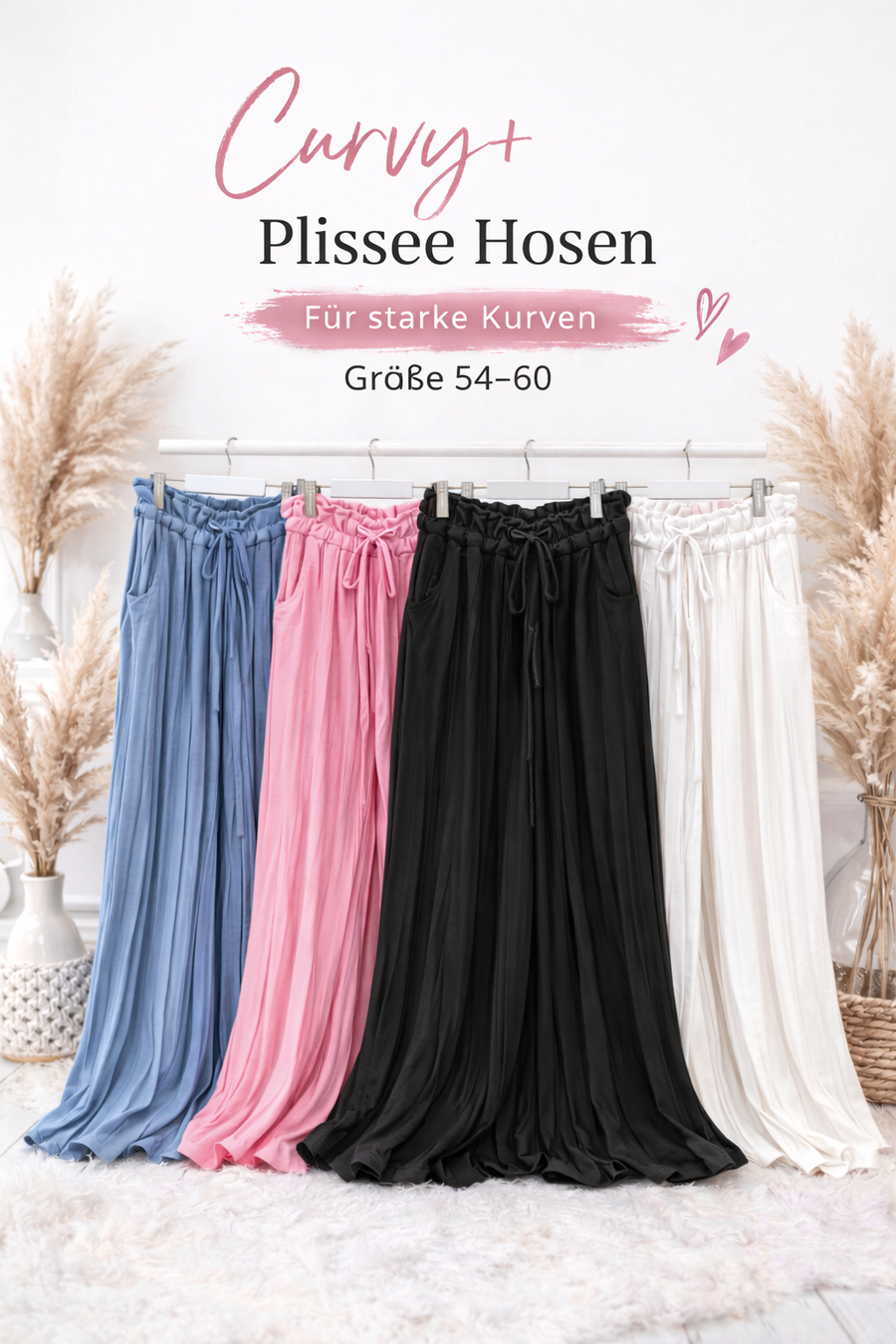 Curvy+ Plisseehose Palma (54/60)