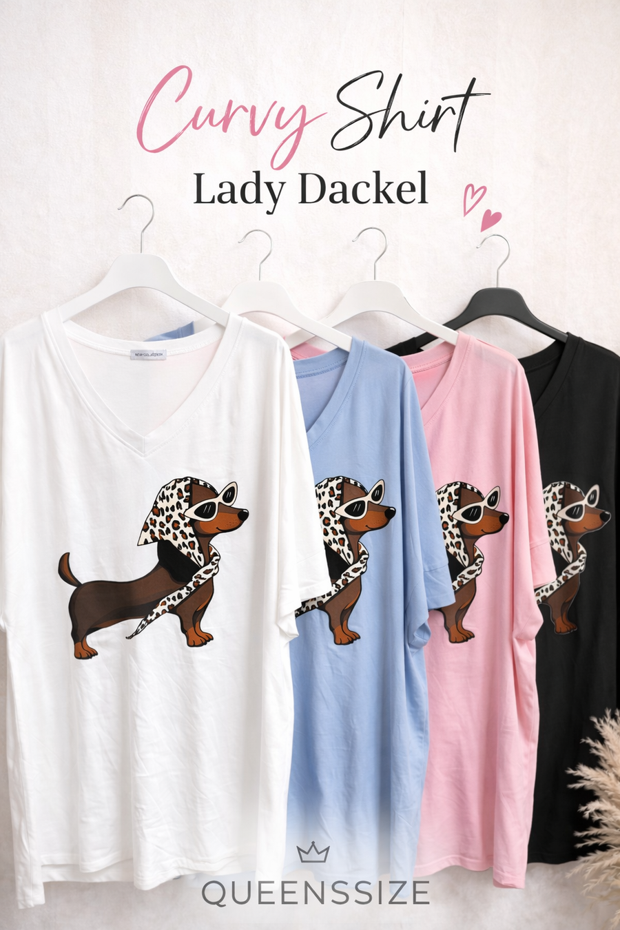 Shirt Lady Dackel (52/58)