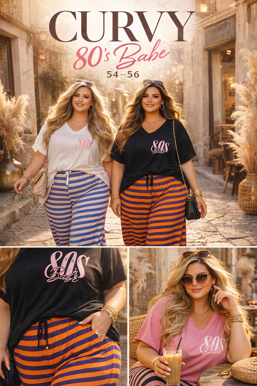 Curvy Ringelhose (52/56)