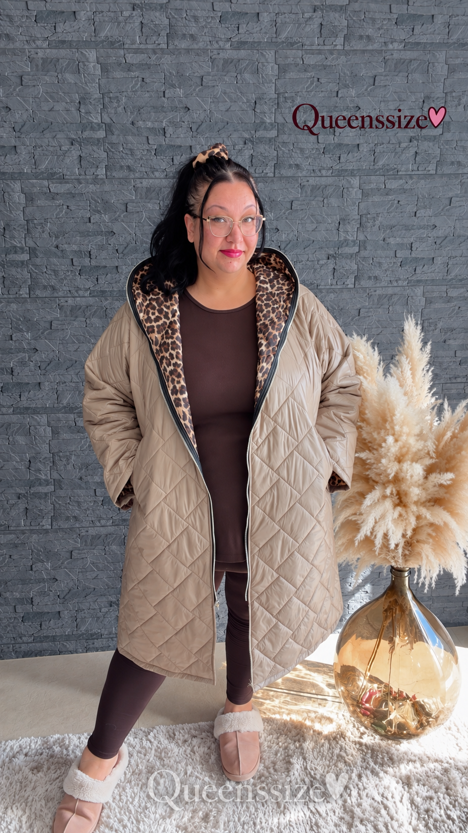 Curvy Soft Steppjacke Joy 52/56