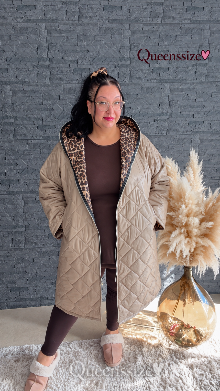 Curvy Soft Steppjacke Joy 52/56