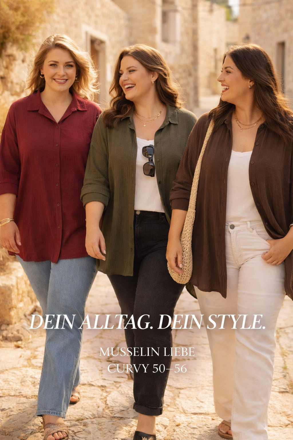 Curvy Musselin Bluse Kira (50/56)