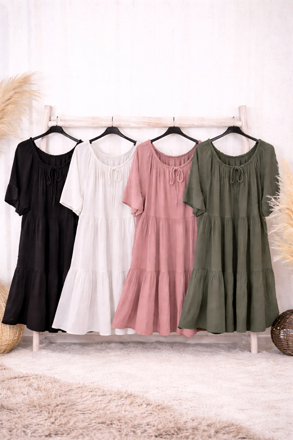 Musselin Kleid Elaria (52/56)
