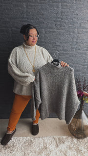 Bouclé-Pullover Zoè