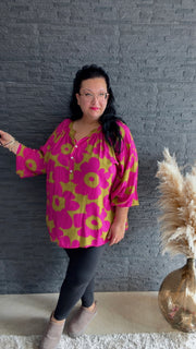 Curvy Bluse Daisy 52/56