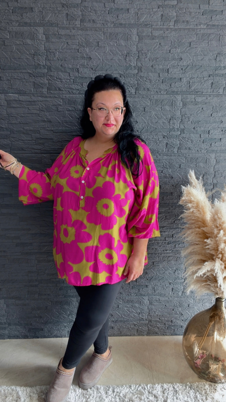 Curvy Bluse Daisy 52/56