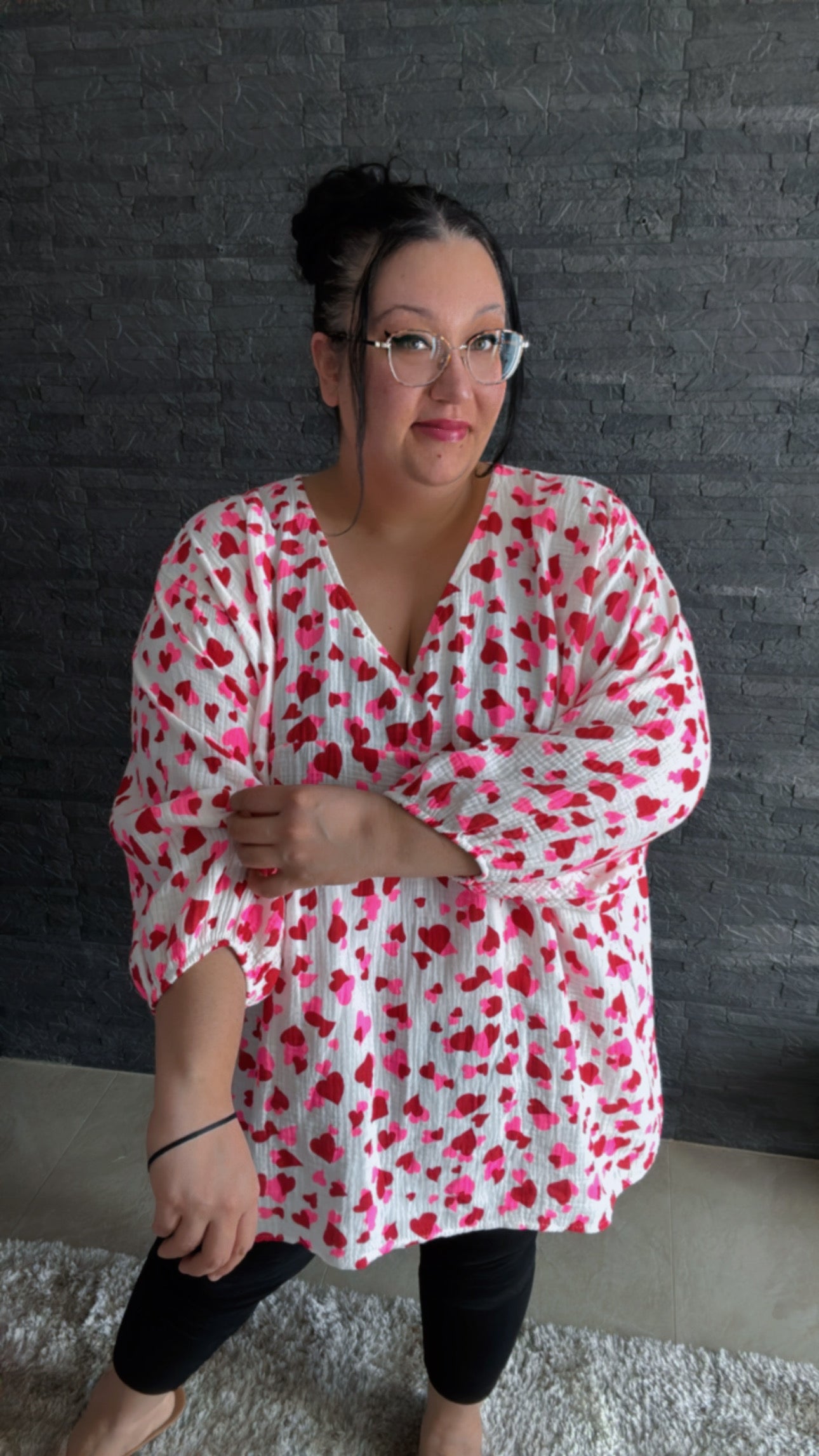 Musselinbluse Sweetheart (52/58)