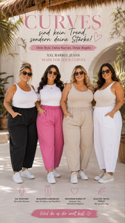 Curvy Barrel Jeans (52/56)