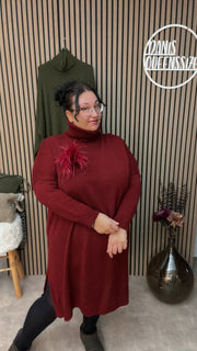 Federbrosche Malou