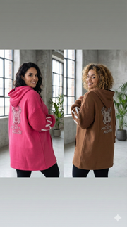 Sweatjacke Mäuschen (50/56)