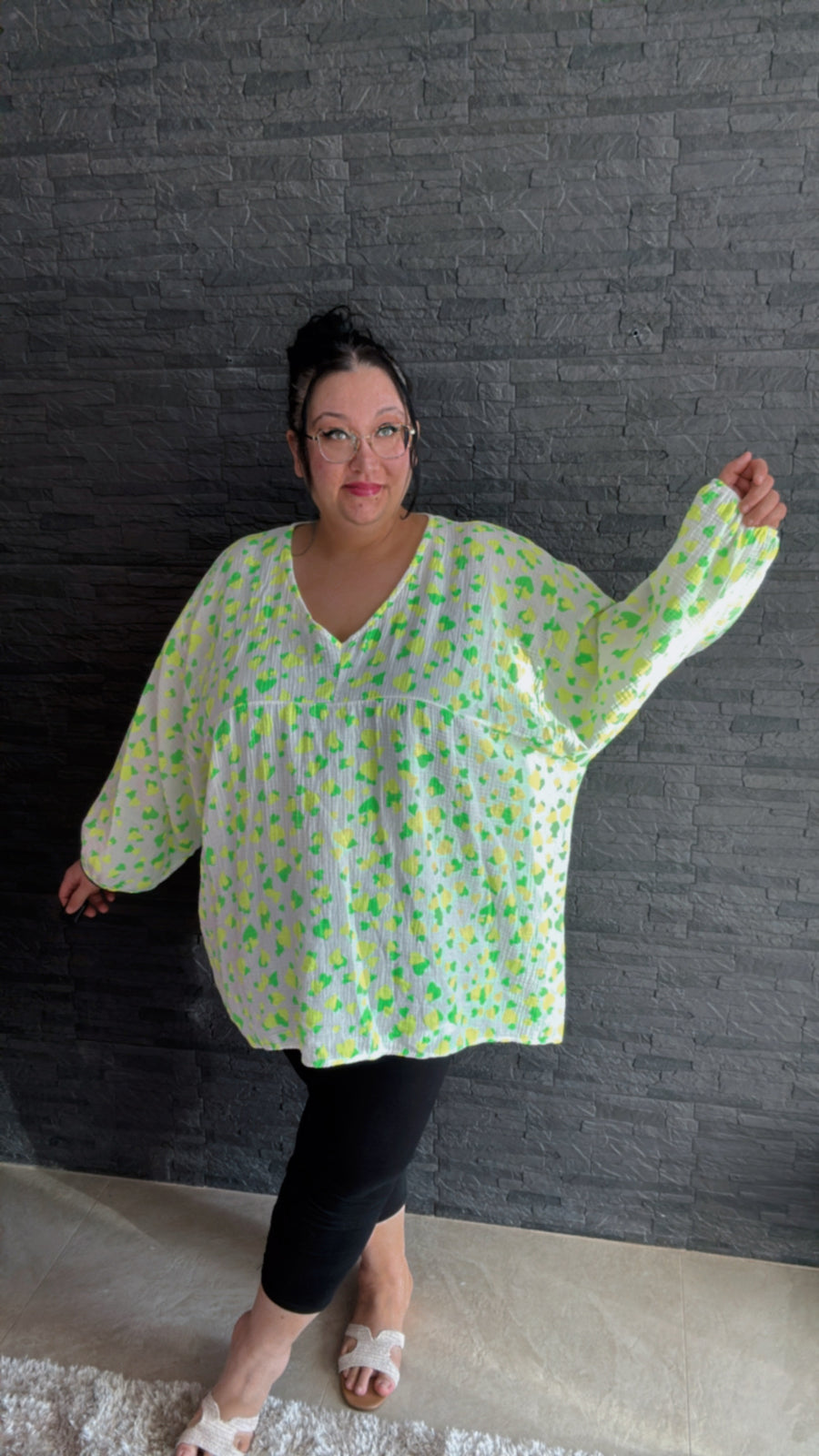 Musselinbluse Sweetheart (52/58)