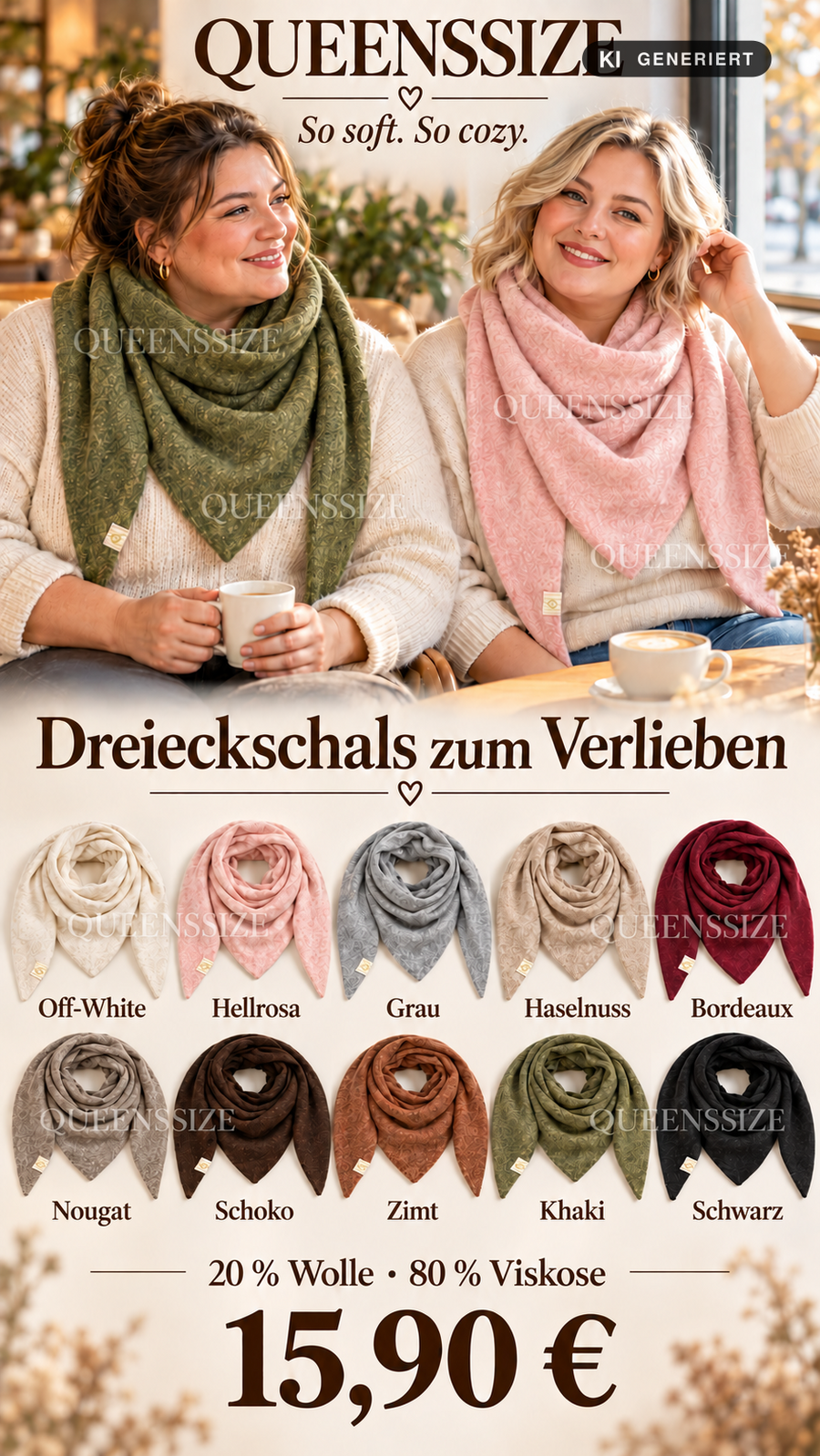 Schal Chiara – AI GENERATED / KI-GENERIERT