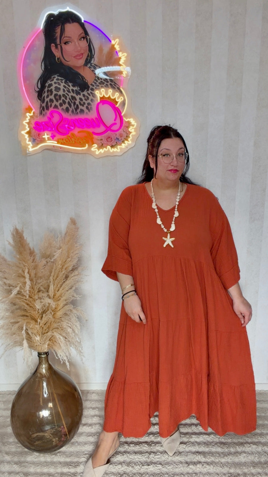 Curvy Musselinkleid Elodie (54/58)