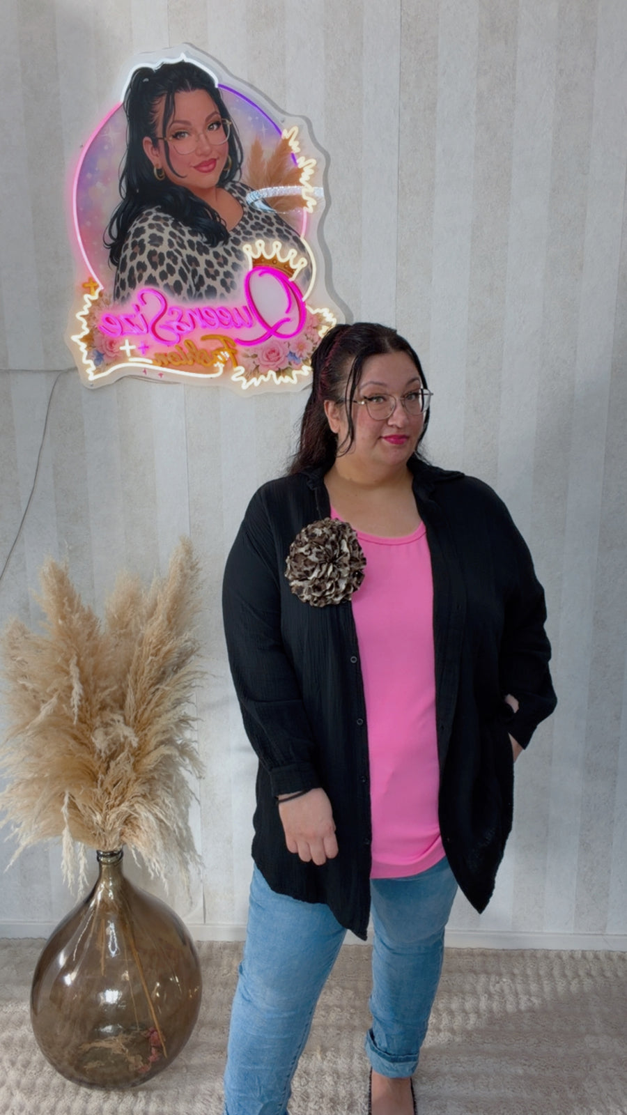 Curvy Musselin Bluse Kira (50/56)