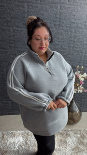 Sweater Cozy Zip (50/56)