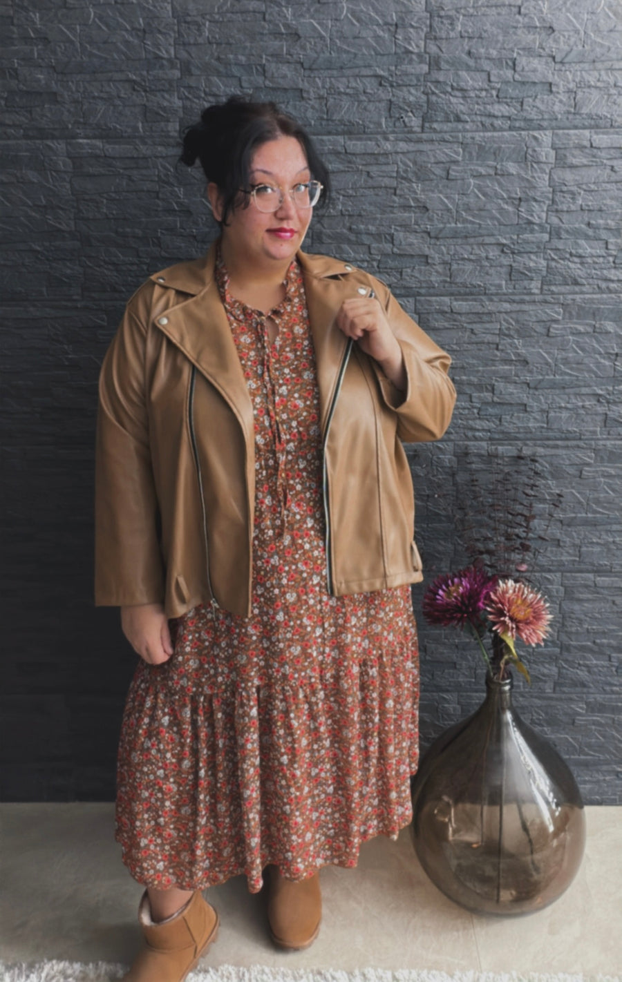 Kunstlederjacke Amaris (52/58)