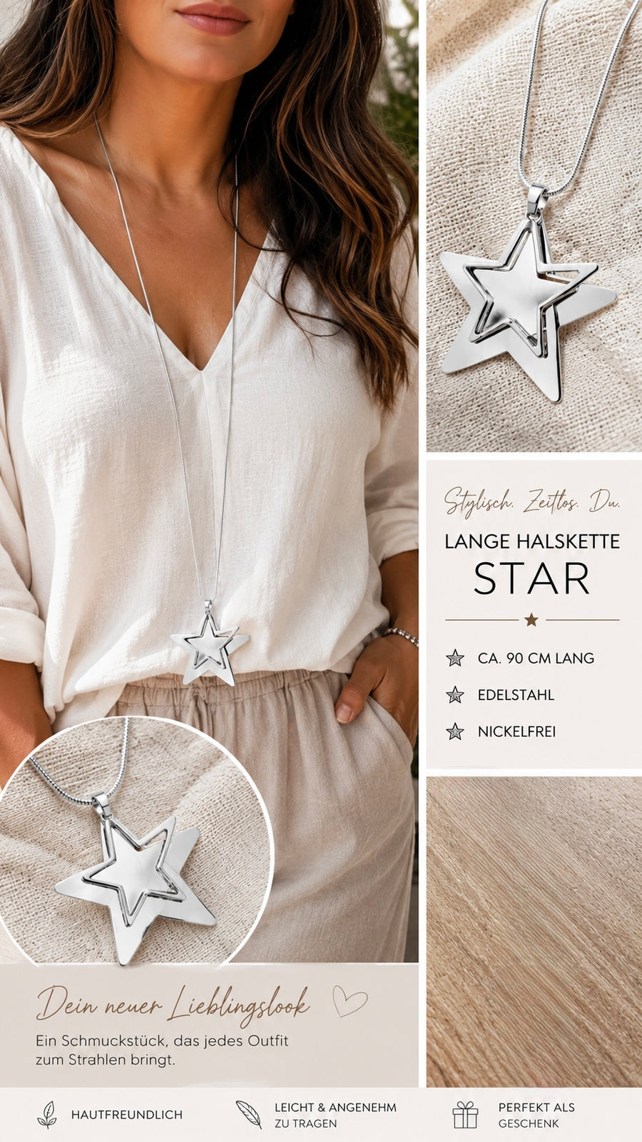 Halskette Star