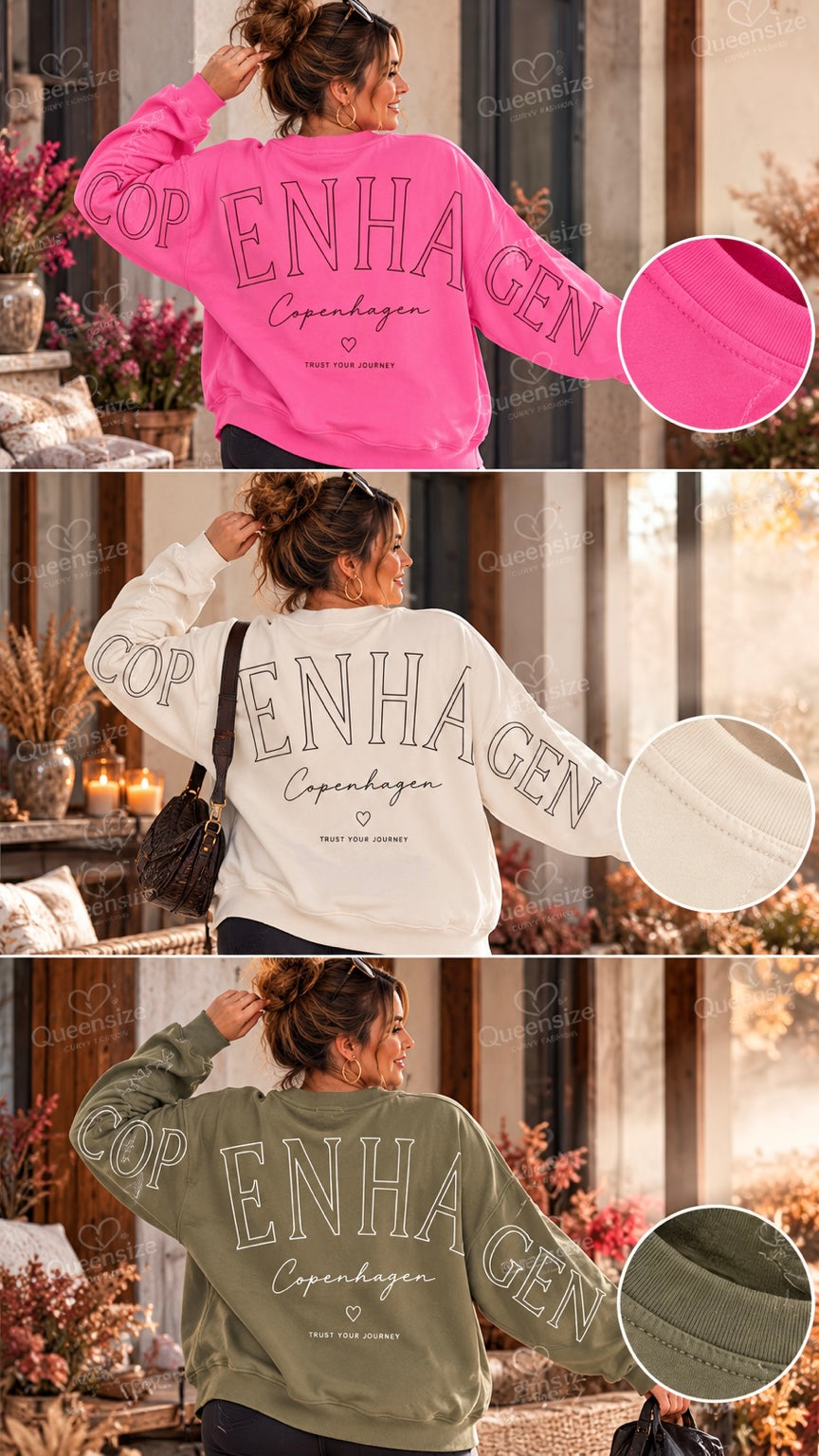 Curvy Sweatshirt Copenhagen 52/56
