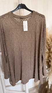 Spitzen-Longsleeve  Elira (52/58)