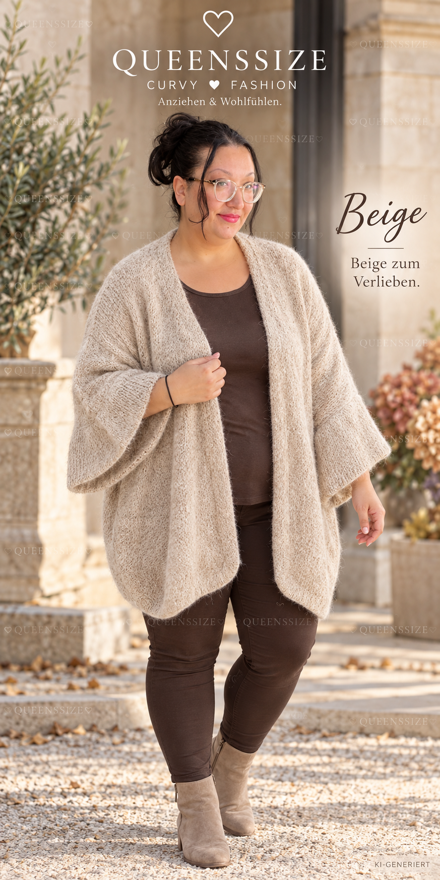 Curvy Strickjacke Alessia 52/58